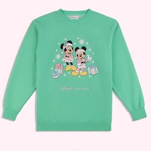 NWT Stoney Clover Disney Christmas Sweatshirt Size 2XL